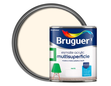 Esmalte Acrílico Bruguer Blanco Lino