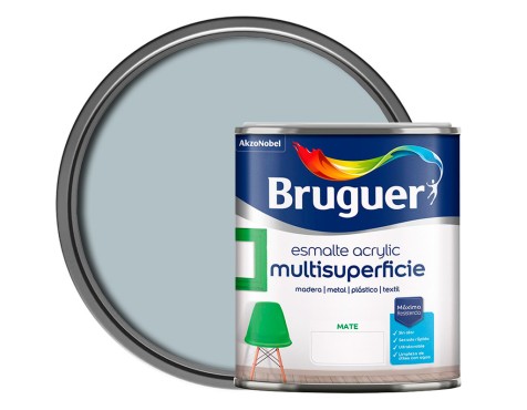Esmalte Acrílico Bruguer Gris Ceniza