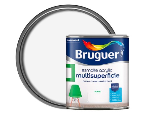 Esmalte Acrílico Bruguer Gris Niebla