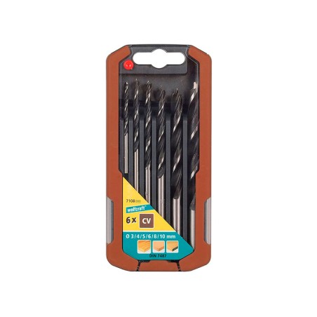 Juego 6 Brocas Madera