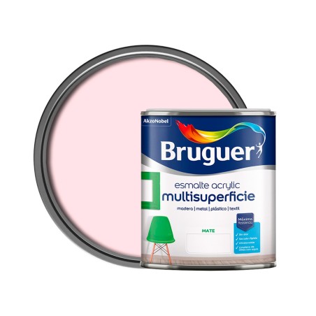 Esmalte Acrílico Bruguer Rosa Pastel