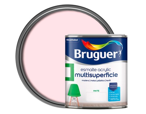Esmalte Acrílico Bruguer Rosa Pastel