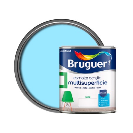 Esmalte Acrílico Bruguer Azul Pastel