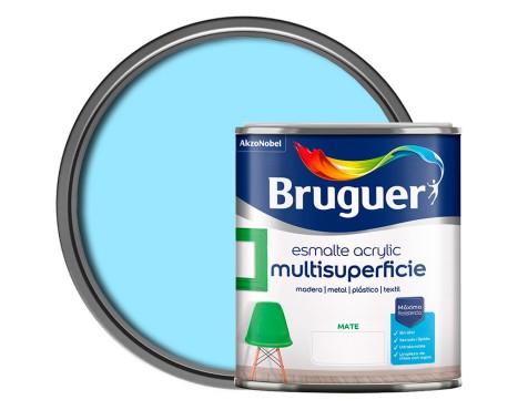 Esmalte Acrílico Bruguer Azul Pastel