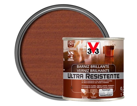 Vernís A L'aigua Per Fusta v33 Sapel·Li
