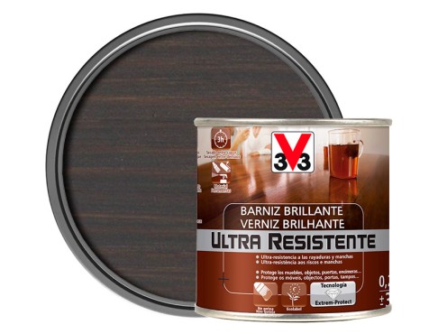 Vernís A L'aigua Per Fusta v33 Wengué