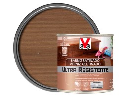 Barniz Al Agua Para Madera v33 Nogal