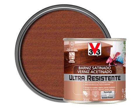 Vernís A L'aigua Per Fusta v33 Sapel·Li