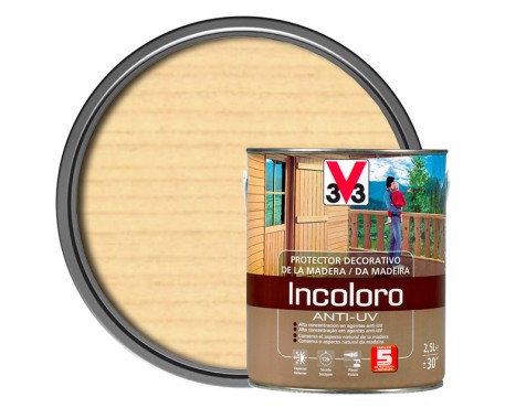 Lasur Fusta Exterior v33 Antiraigs Uv Incolor