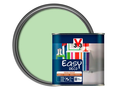Pintura v33 Easy Deco Pastels Verde Almendra