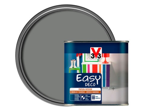 Pintura v33 Easy Deco Basics Gris Intenso
