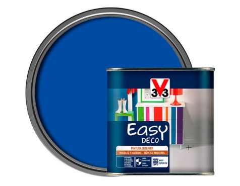 Pintura v33 Easy Deco Pop Azul Eléctrico