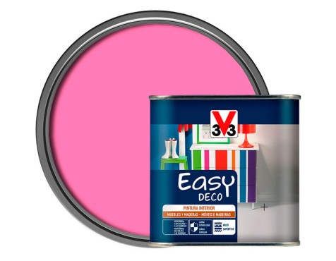Pintura v33 Easy Deco Pop Rosa Flúor