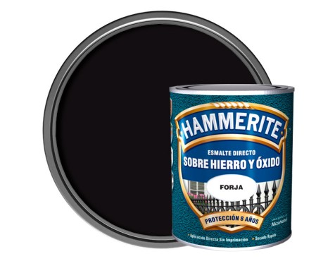 Esmalte Metálico Hammerite® Forja Negro