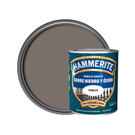 Esmalte Metálico Hammerite® Forja Gris