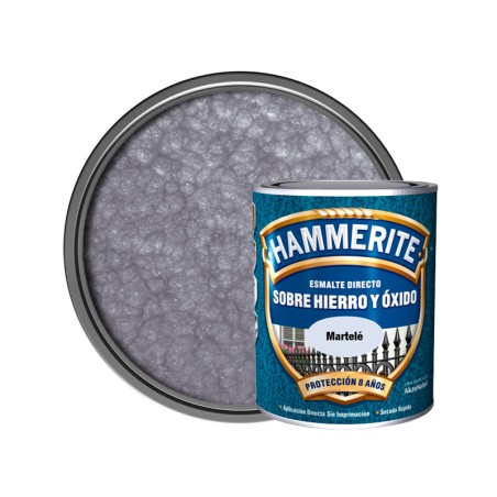 Esmalt Metàl·Lic Hammerite® Martelé Gris