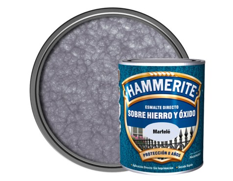 Esmalt Metàl·Lic Hammerite® Martelé Gris