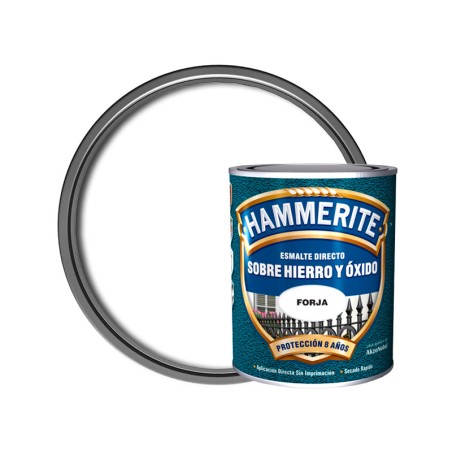 Esmalte Metálico Hammerite® Forja Blanco