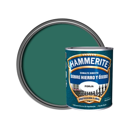 Esmalte Metálico Hammerite® Forja Verde