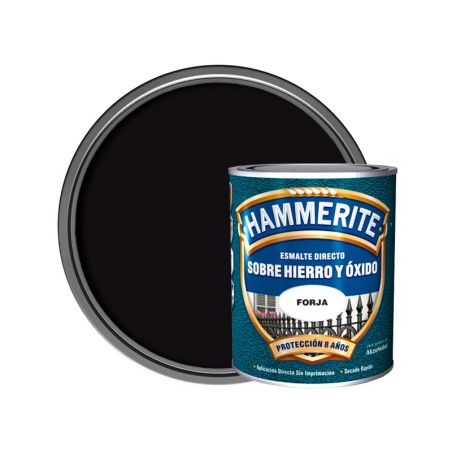 Esmalte Metálico Hammerite® Forja Negro