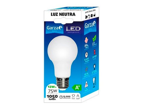 Bombilla Led Estándar Garza Luz Neutra