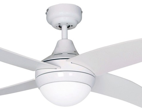 Ventilador De Techo Con Luz Blanco Anke