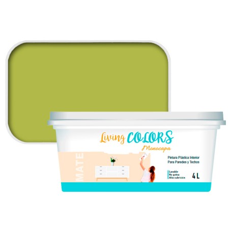 Pintura Living Colors Verde Menta