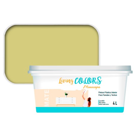 Pintura Living Colors Verde Pistacho