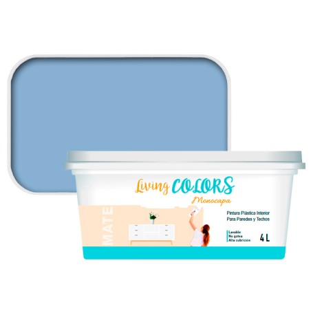 Pintura Living Colors Azul Mar