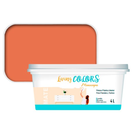 Pintura Living Colors Rojo Grosella