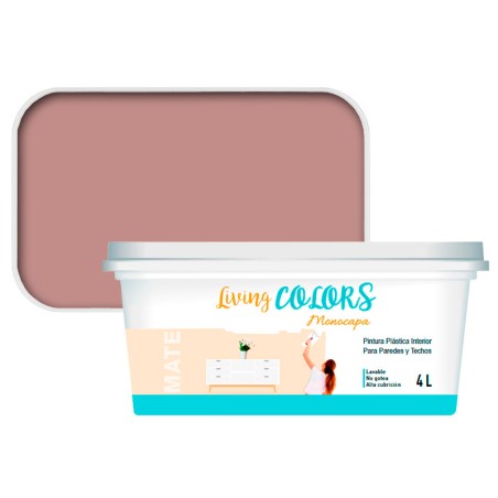 Pintura Living Colors Malva Natural
