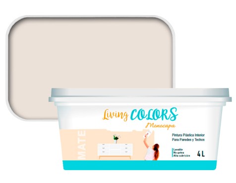 Pintura Living Colors Blanc Lliri