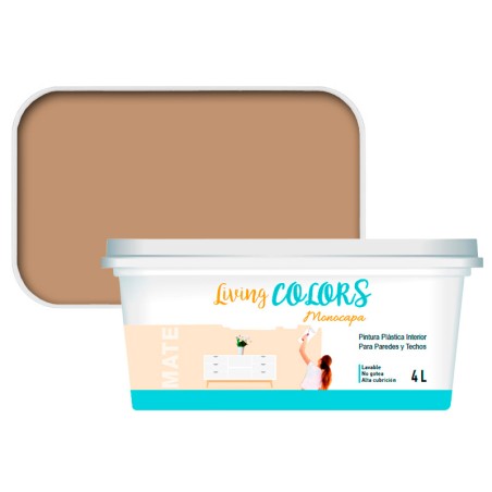 Pintura Living Colors Cacao Oscuro