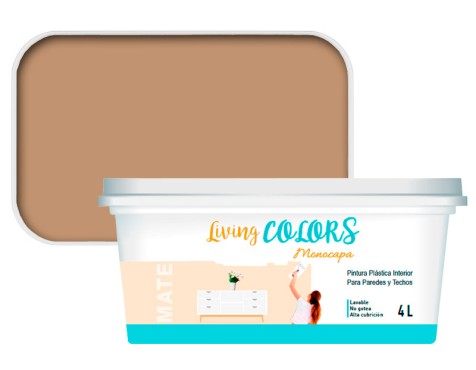 Pintura Living Colors Cacao Fosc