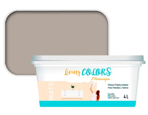 Pintura Living Colors Gris Pedra