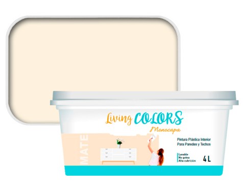 Pintura Living Colors Ocre Suave