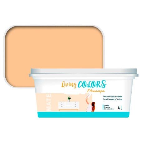 Pintura Living Colors Taronja Suau