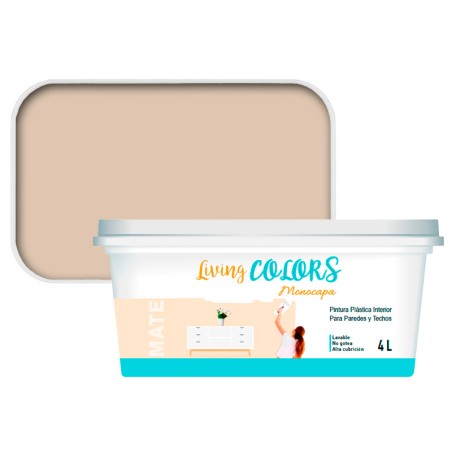 Pintura Living Colors Marrón Pardo