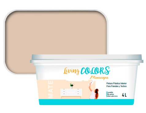 Pintura Living Colors Marró Bru