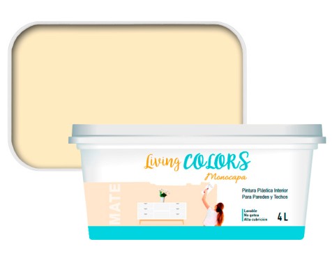 Pintura Living Colors Amarillo Trigo
