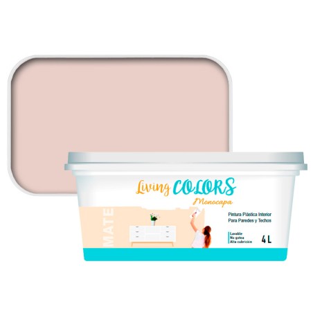 Pintura Living Colors Blanco Roto Cálido