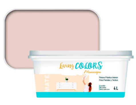 Pintura Living Colors Blanco Roto Cálido