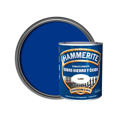 Esmalte Metálico Hammerite® Liso Azul Oscuro
