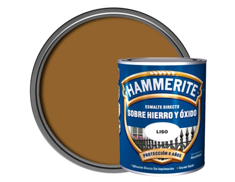 Esmalte Metálico Hammerite® Liso Cobre