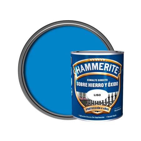 Esmalte Metálico Hammerite® Liso Azul