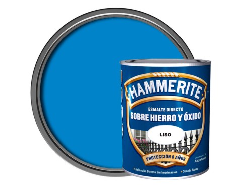 Esmalte Metálico Hammerite® Liso Azul