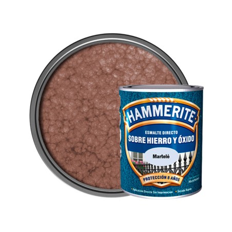 Esmalte Metálico Hammerite® Martelé Cobre