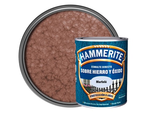 Esmalte Metálico Hammerite® Martelé Cobre