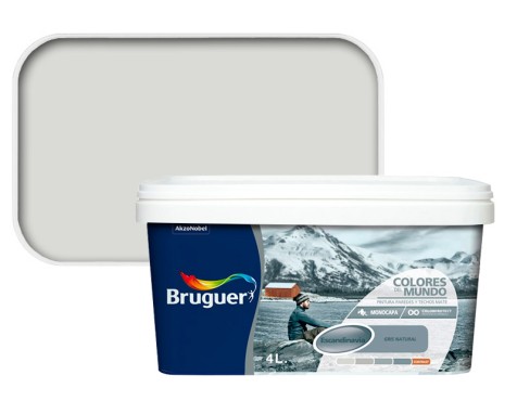 Bruguer Colores Del Mundo Escandinàvia Matís Gris