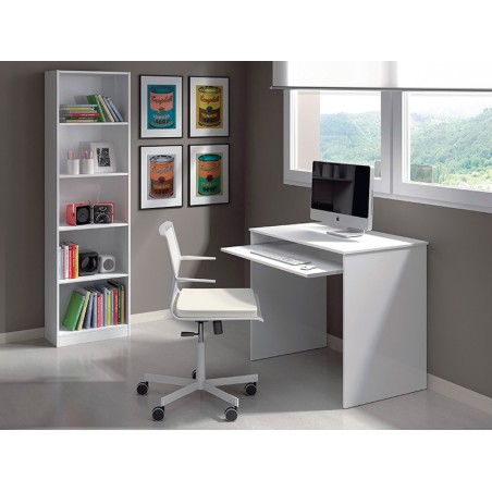 Estanteria Librería Alta Basic Blanco Artik